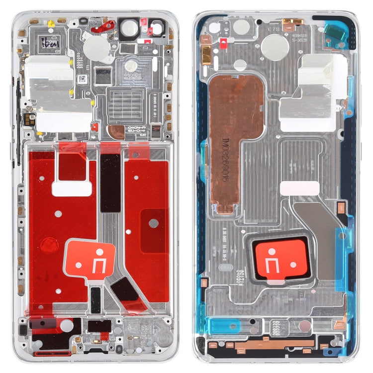 Original Middle Frame Bezel Plate with Side Keys for Huawei P40 Pro, For Huawei P40 Pro, For Huawei P40 Pro (Gold)
