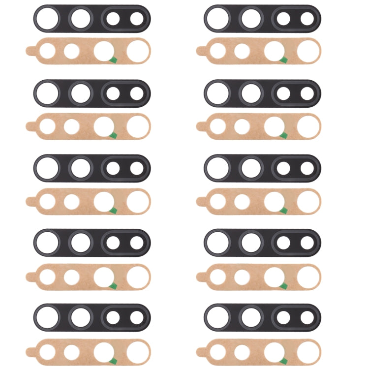 For OPPO Reno3 5G 10pcs Back Camera Lens, For OPPO Reno3 5G - BSPART