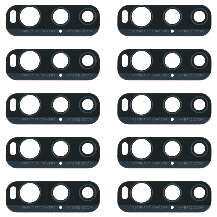 For OPPO Find X2 10pcs Back Camera Lens, For OPPO Find X2