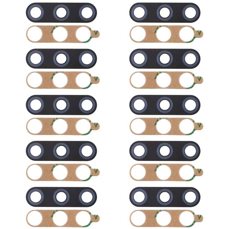 For Huawei Enjoy 10e 10pcs Back Camera Lens , For Huawei Enjoy 10e
