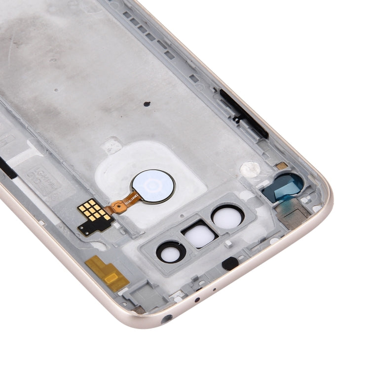 Metal Back Cover with Back Camera Lens & Fingerprint Button for LG G5, For G5