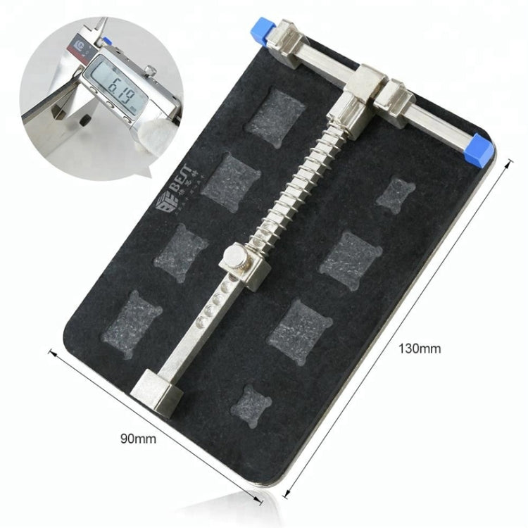 BEST-001E DIY FIX Stainless Steel Circuit Board PCB Holder Fixture Work Station for Chip Repair tools, BEST-001E