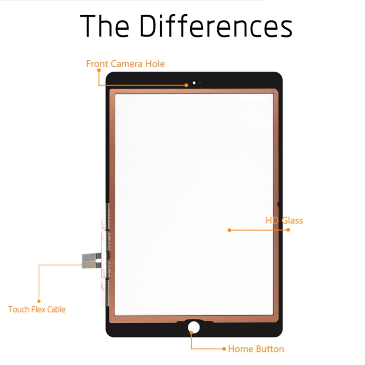 Touch Panel for iPad 9.7 inch (2018 Version) A1954 A1893