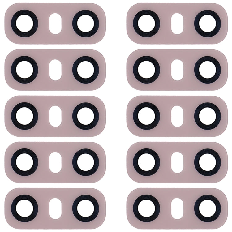 10 PCS Back Camera Lens with Adhesive for LG G6 H870/H871/H872/ LS993, LG G6 (Pink), LG G6 (Blue), LG G6 (Gold)