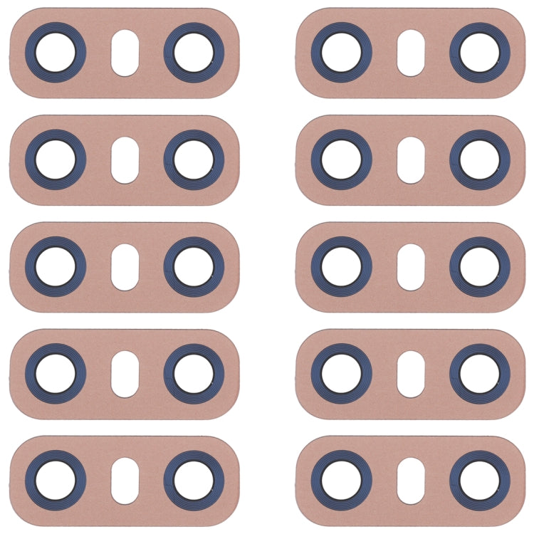 10 PCS Back Camera Lens with Adhesive for LG G6 H870/H871/H872/ LS993, LG G6 (Pink), LG G6 (Blue), LG G6 (Gold)