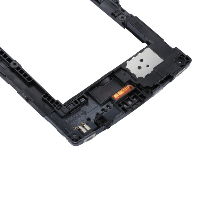 for LG C90 H500 Middle Frame Bezel with Speaker Ringer Buzzer & Rear Camera Lens & Home Button, For LG C90 H500