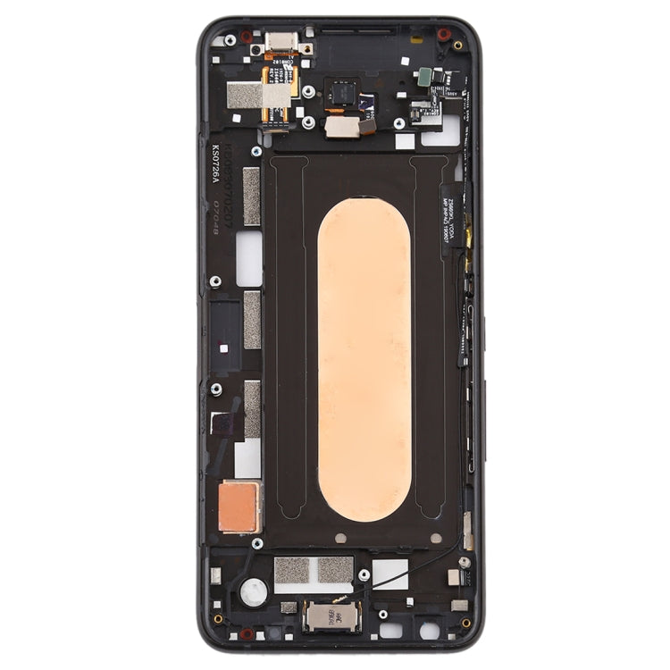 Middle Frame Bezel Plate with Side Keys for Asus ROG Phone II ZS660KL, For Asus ROG Phone II ZS660KL