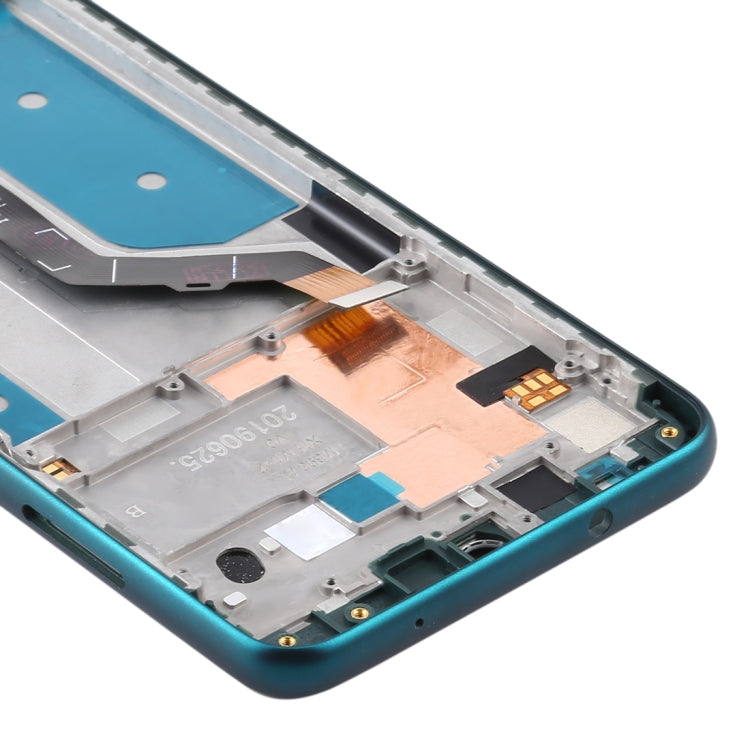 LCD Screen and Digitizer Full Assembly with Frame for Nokia 6.2 TA-1198 TA-1200 TA-1187 TA-1201, For Nokia 6.2