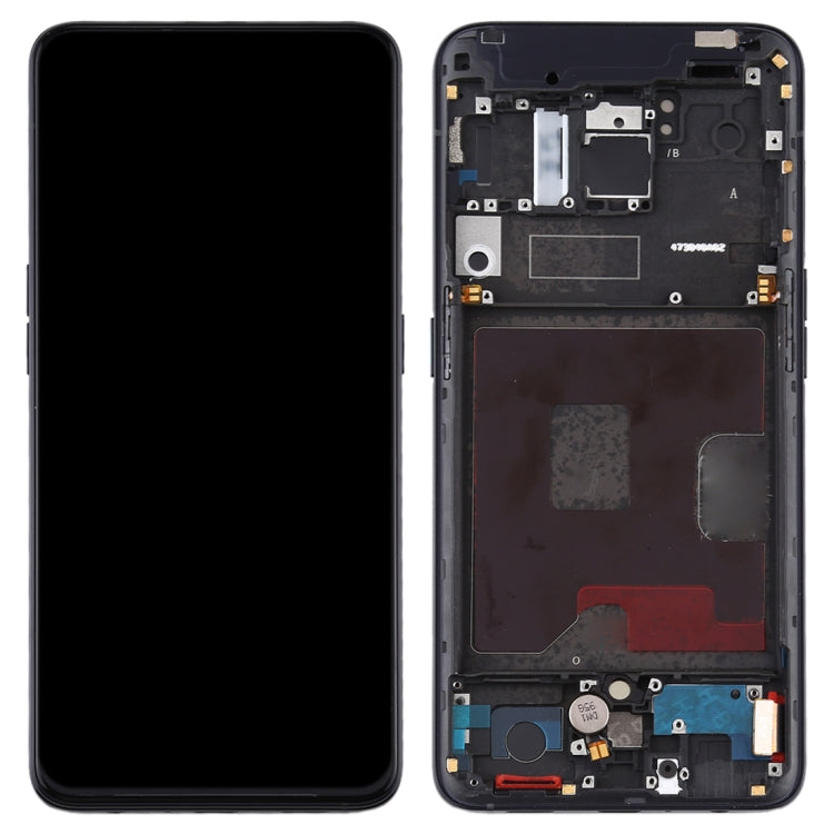 Original LCD Screen and Digitizer Full Assembly with Frame for OPPO Reno, For OPPO Reno(Original), For OPPO Reno(Original) (Purple)