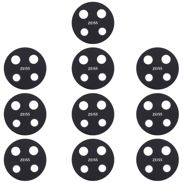 10 PCS Back Camera Lens for Nokia 7.2 / 6.2 TA-1196 TA-1198 TA-1200 TA-1187 TA-1201, For Nokia 7.2 / 6.2