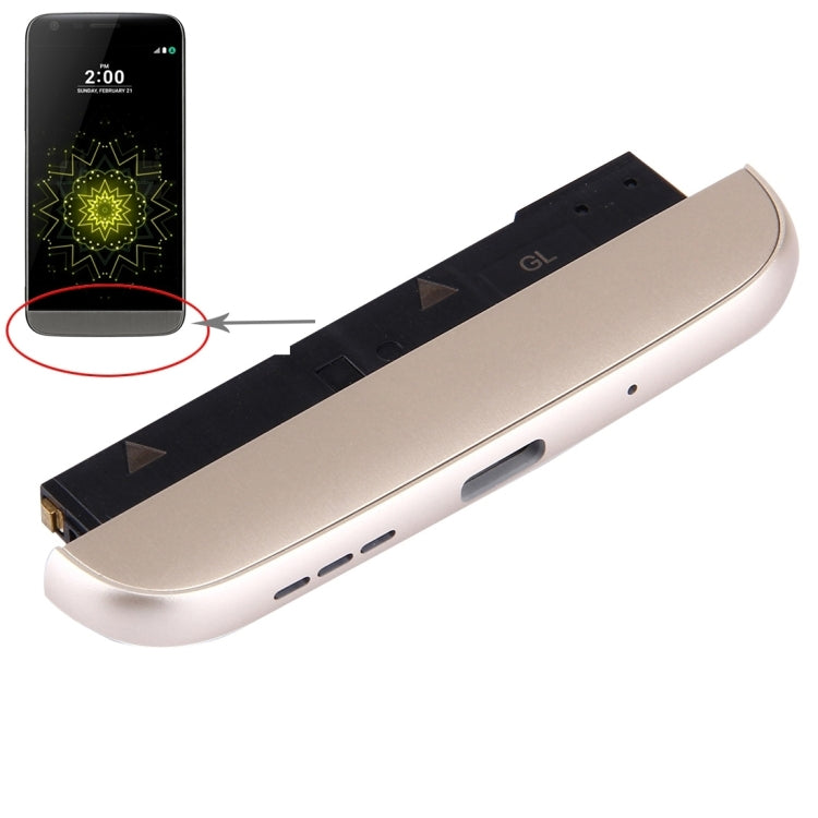 (Charging Dock + Microphone + Speaker Ringer Buzzer) Module for LG G5 / H820(Grey), For G5 / H820