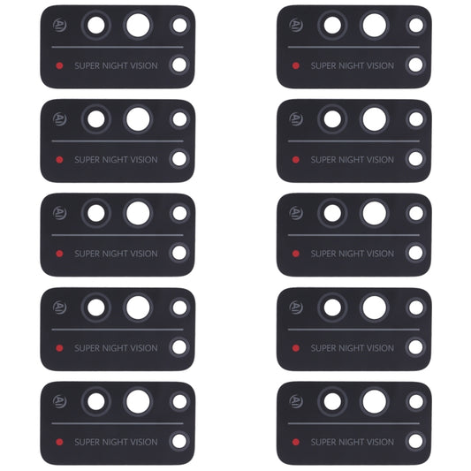 For Huawei Honor X10 5G 10pcs Back Camera Lens , For Huawei Honor X10 5G