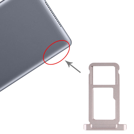 SIM Card Tray + Micro SD Card Tray for Huawei MediaPad M5 10 (4G Version), For Huawei MediaPad M5 10 (4G), For Huawei MediaPad M5 10 (4G Version)