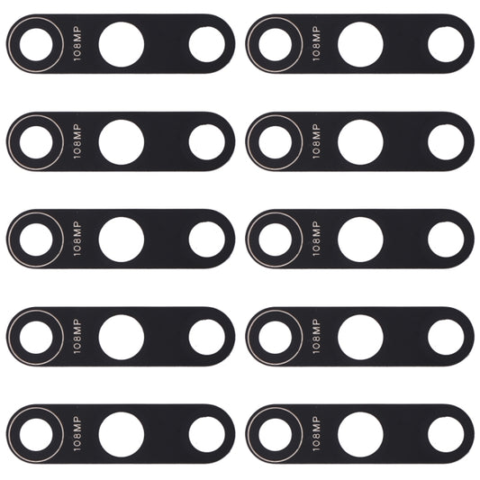 10 PCS Back Camera Lens for Xiaomi Mi 10 5G, For Xiaomi Mi 10 5G