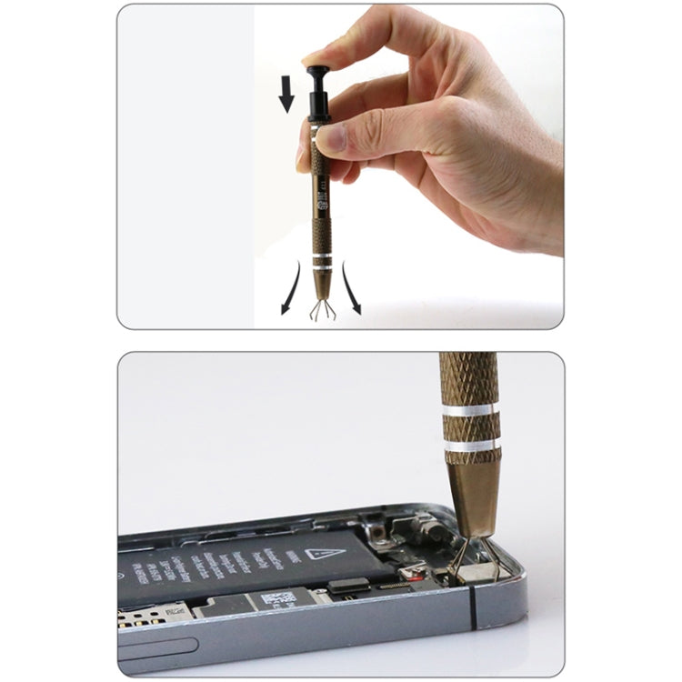 BEST Precision Parts Gripper Pick Up Four Claw Hold Tightly for Catcher Hand Tool, Pick Tool