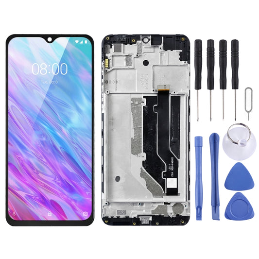 LCD Screen and Digitizer Full Assembly with Frame for ZTE Blade 20 Smart / V1050, For ZTE Blade 20 Smart