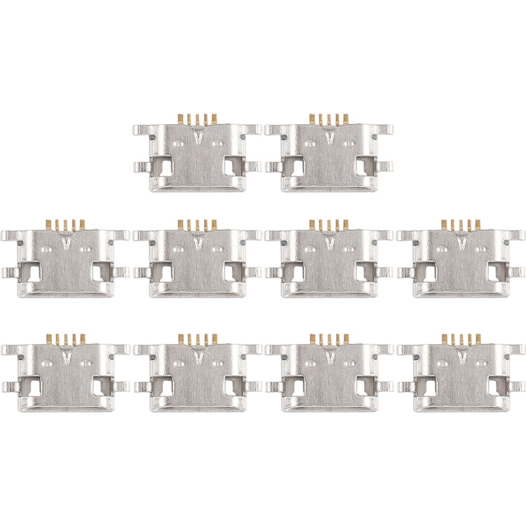 For Meizu Meilan Max / M5 / Meilan E / Note 6 / M3 Max 10pcs Charging Port Connector, For Meizu Meilan Max / M3 Max