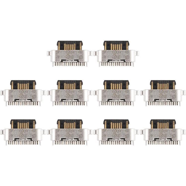 For Meizu 16 / Meilan E3 10pcs Charging Port Connector, For Meizu 16