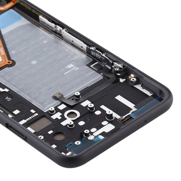 LCD Screen and Digitizer Full Assembly with Frame for Google Pixel 4XL