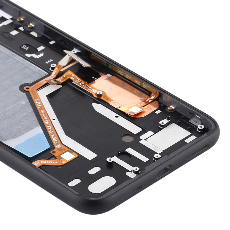 LCD Screen and Digitizer Full Assembly with Frame for Google Pixel 4XL