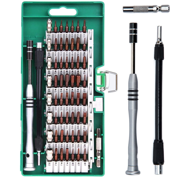 60 in 1 S2 Tool Steel Precision Screwdriver Nutdriver Bit Repair Tools Kit, 60 in 1 (Orange), 60 in 1 (Green), 60 in 1 (Blue), 60 in 1 (Yellow)