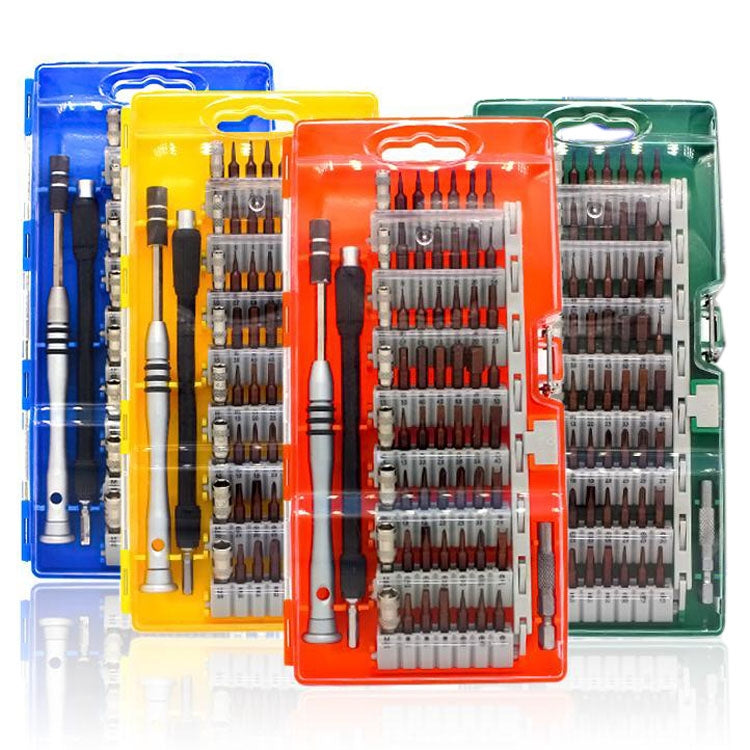 60 in 1 S2 Tool Steel Precision Screwdriver Nutdriver Bit Repair Tools Kit, 60 in 1 (Blue), 60 in 1 (Yellow), 60 in 1 (Orange), 60 in 1 (Green)