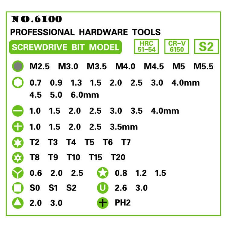 60 in 1 S2 Tool Steel Precision Screwdriver Nutdriver Bit Repair Tools Kit, 60 in 1 (Blue), 60 in 1 (Yellow), 60 in 1 (Orange), 60 in 1 (Green)