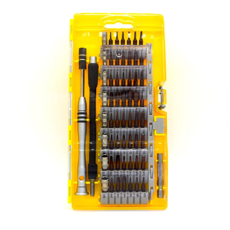 60 in 1 S2 Tool Steel Precision Screwdriver Nutdriver Bit Repair Tools Kit, 60 in 1 (Yellow), 60 in 1 (Orange), 60 in 1 (Green), 60 in 1 (Blue)