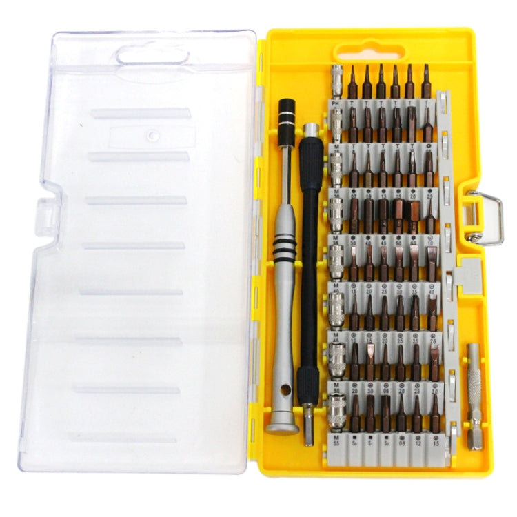 60 in 1 S2 Tool Steel Precision Screwdriver Nutdriver Bit Repair Tools Kit, 60 in 1 (Yellow), 60 in 1 (Orange), 60 in 1 (Green), 60 in 1 (Blue)