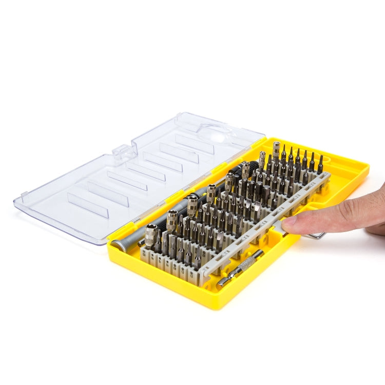 60 in 1 S2 Tool Steel Precision Screwdriver Nutdriver Bit Repair Tools Kit, 60 in 1 (Yellow), 60 in 1 (Orange), 60 in 1 (Green), 60 in 1 (Blue)