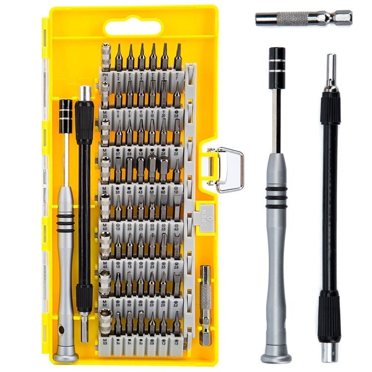 60 in 1 S2 Tool Steel Precision Screwdriver Nutdriver Bit Repair Tools Kit, 60 in 1 (Orange), 60 in 1 (Green), 60 in 1 (Blue), 60 in 1 (Yellow)