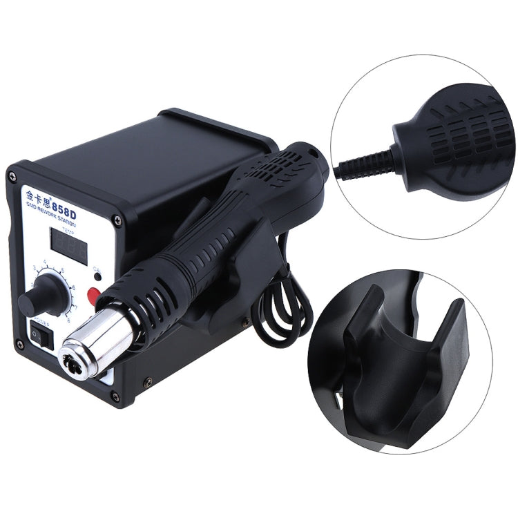 Kaisi K-858D SMD Hot-Air Soldering Station LED Digital Display Support Controllable Temperature for Desoldering + Air Nozzles, EU Plug, K-858D, EU Plug
