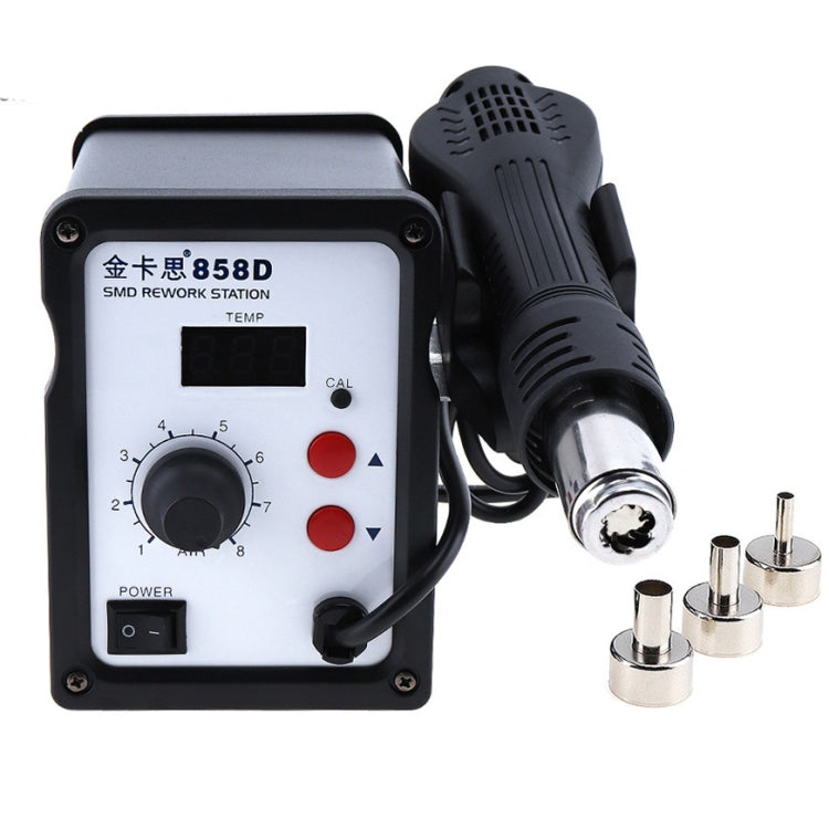 Kaisi K-858D SMD Hot-Air Soldering Station LED Digital Display Support Controllable Temperature for Desoldering + Air Nozzles, EU Plug, K-858D, EU Plug