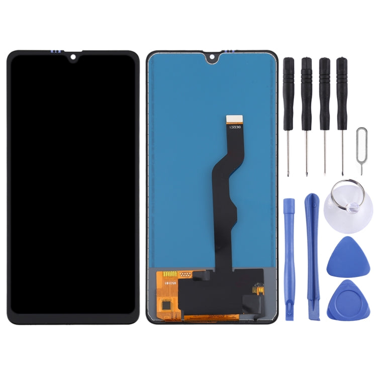 Pantalla LCD TFT y digitalizador completo (no compatible con identificación de huellas dactilares) para Huawei Mate 20 X (material TFT)
