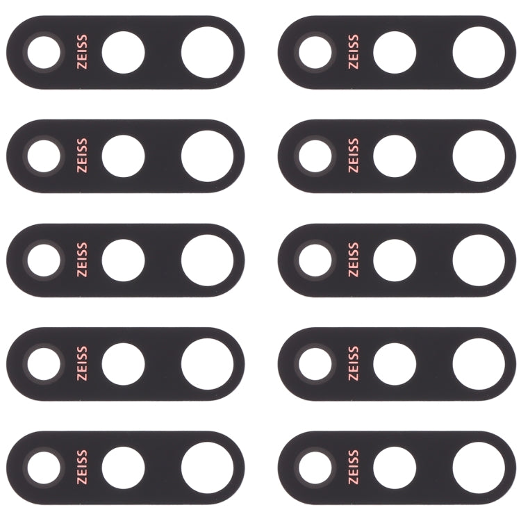 10 PCS Back Camera Lens for Nokia X71 / 8.1 Plus / TA-1167 / TA-1188, For Nokia X71 / 8.1 Plus