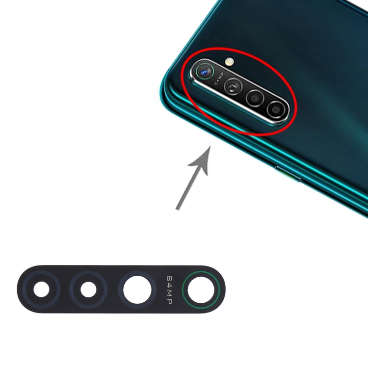 For OPPO K5 10pcs Back Camera Lens, For OPPO K5