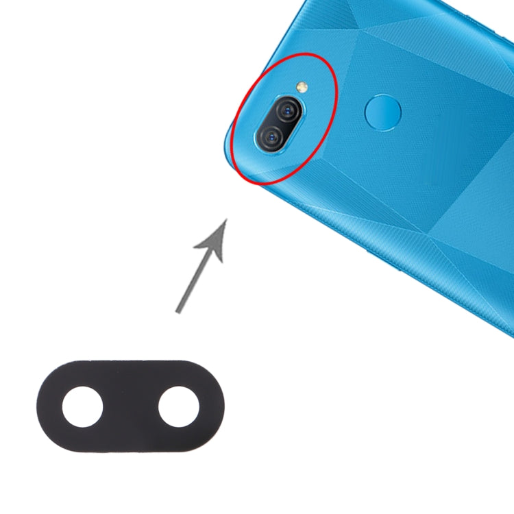 For OPPO A12 10pcs Back Camera Lens, For OPPO A12
