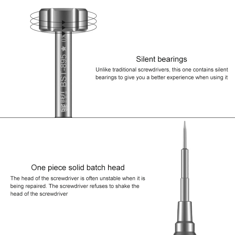 BEST BST-895 6 in 1  Mobile Phone Screwdriver For Mobile Phone Dismantling Screwdriver, BST-895