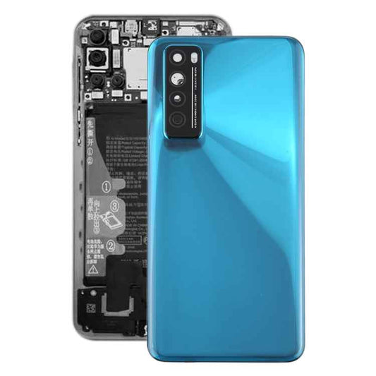 Original Battery Back Cover with Camera Lens Frame for Huawei Nova 7 5G, For Huawei Nova 7 5G (Original)