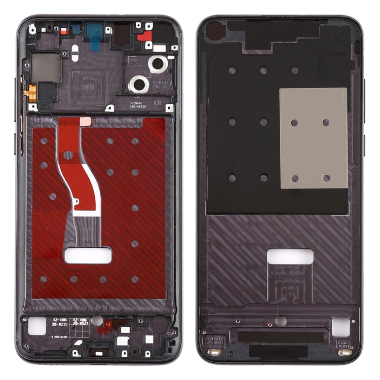 Front Housing LCD Frame Bezel Plate with Side Keys for Huawei Nova 4, For Huawei Nova 4