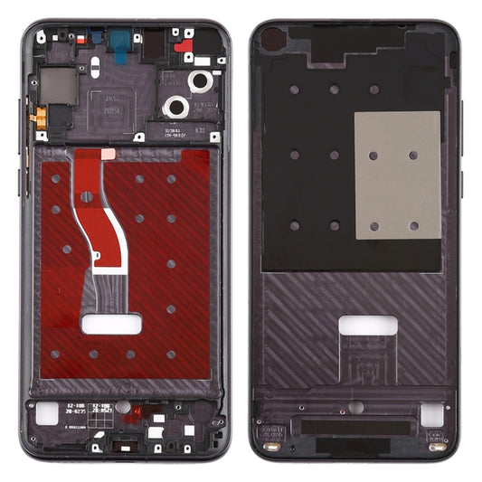 Front Housing LCD Frame Bezel Plate with Side Keys for Huawei Nova 4, For Huawei Nova 4