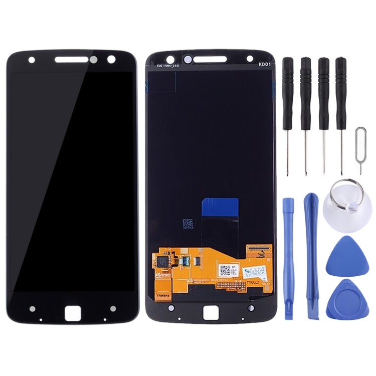 LCD Screen and Digitizer Full Assembly for Motorola Moto Z Droid / Moto Z XT1650-01 XT1650-03, For Moto Z Droid