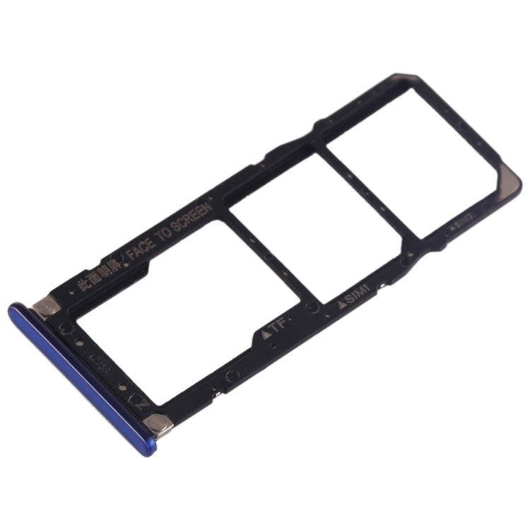 SIM Card Tray + SIM Card Tray + Micro SD Card Tray for Xiaomi Mi Play, For Xiaomi Mi Play