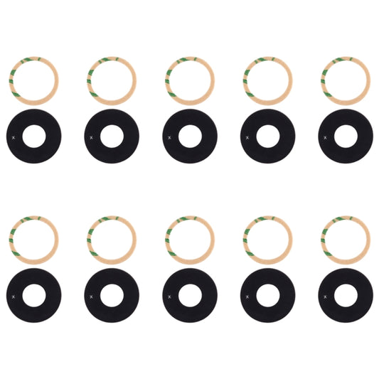10 PCS Back Camera Lens Cover & Adhesive for Xiaomi Mi Mix2, For Xiaomi Mi Mix2