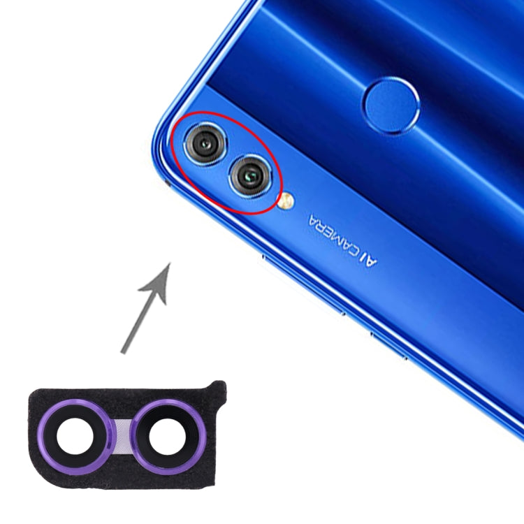 For Huawei Honor 8X Camera Lens Cover, For Huawei Honor 8X, For Huawei Honor 8X (Purple), For Huawei Honor 8X (Red)