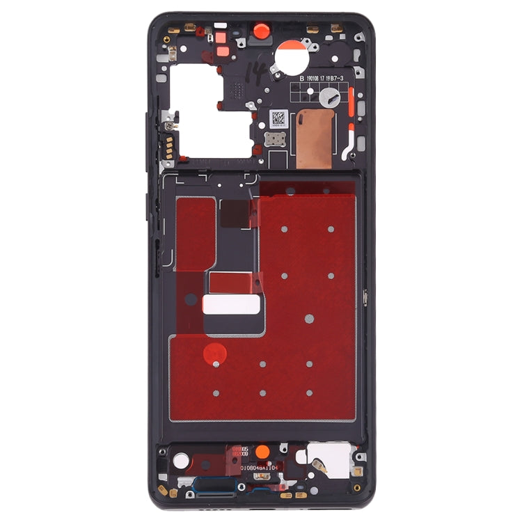 Front Housing LCD Frame Bezel Plate with Side Keys for Huawei P30 Pro, For Huawei P30 Pro