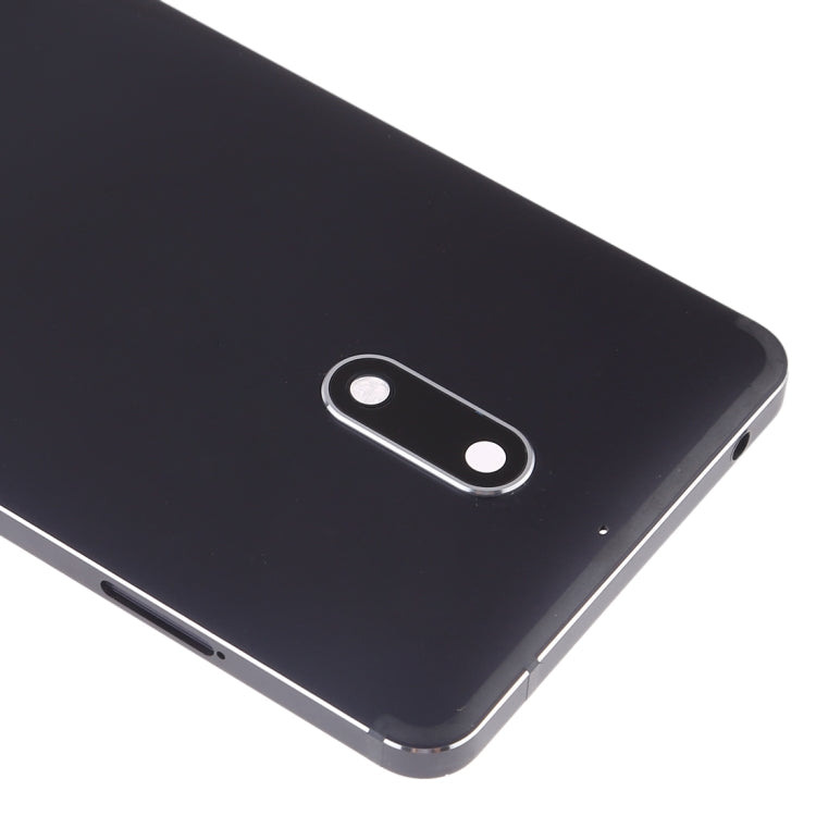 Battery Back Cover with Camera Lens & Side Keys for Nokia 6, For Nokia 6