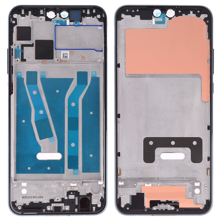 Front Housing LCD Frame Bezel Plate with Side Keys for Huawei Y9 (2019), For Huawei Y9 (2019), Y9 (2019)