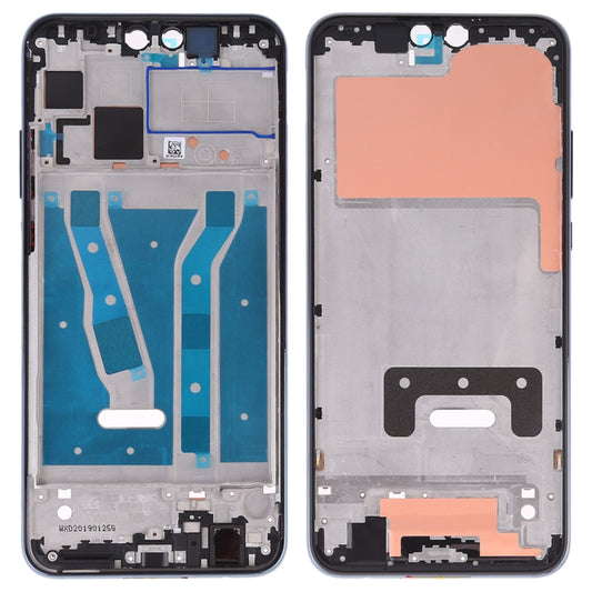 Front Housing LCD Frame Bezel Plate with Side Keys for Huawei Y9 (2019)