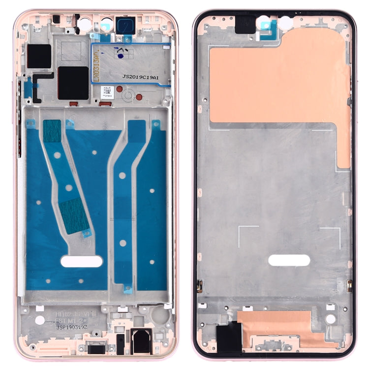 Front Housing LCD Frame Bezel Plate with Side Keys for Huawei Y9 (2019), For Huawei Y9 (2019), Y9 (2019)